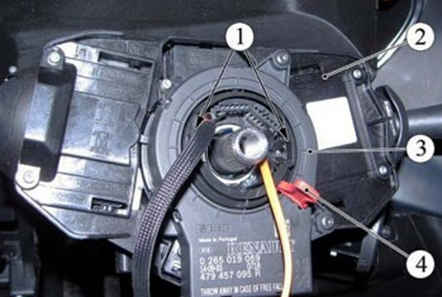 45. Смазка датчика положения руля на Lada Vesta sw — Lada Vesta SW (1G ...