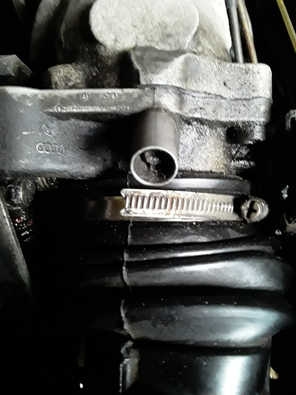 Сдувается турбина — Audi 100 (C3), 2,2 л, 1989 года | своими руками ...