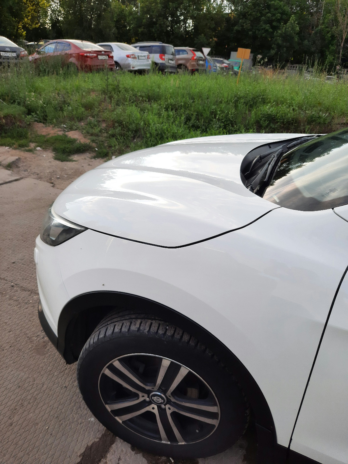 Кварцевое покрытие кузова smart open — Nissan Qashqai (2G), 2 л, 2014 ...