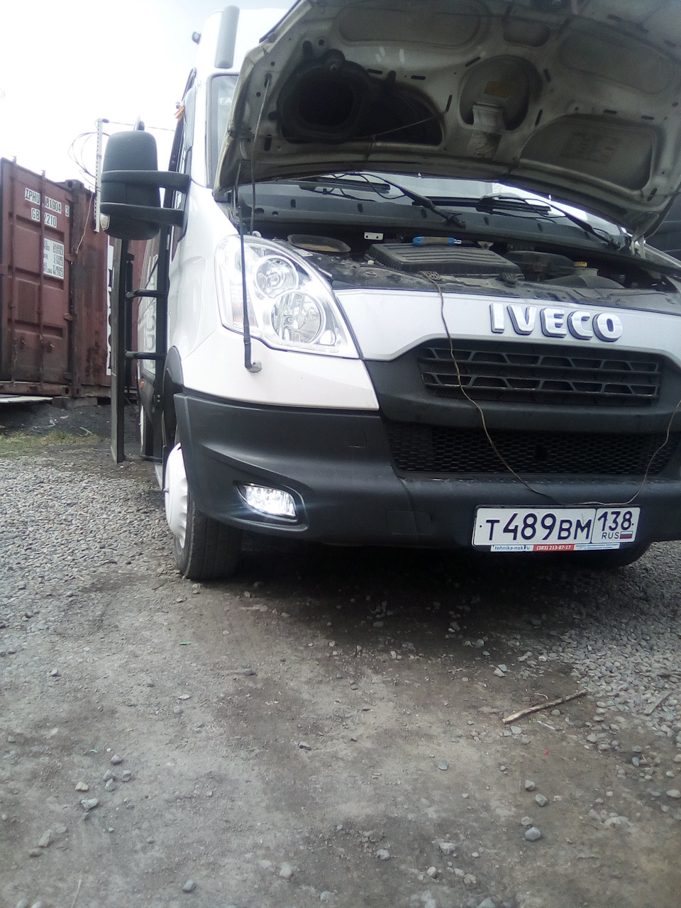 противотуманные фары — Iveco Daily (5G), 3 л, 2013 года | аксессуары ...
