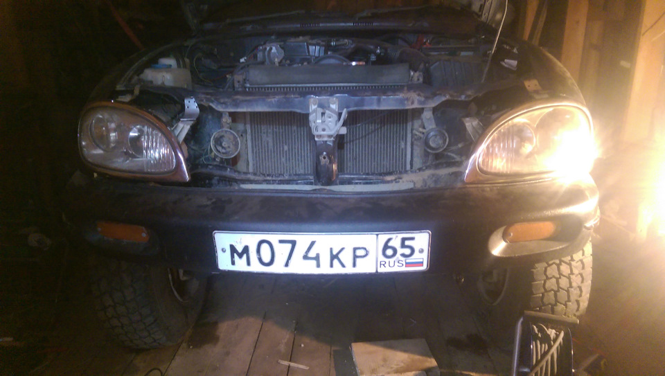 Установка фар от Волга 105 — Suzuki X-90, 1,6 л, 1996 года | тюнинг ...