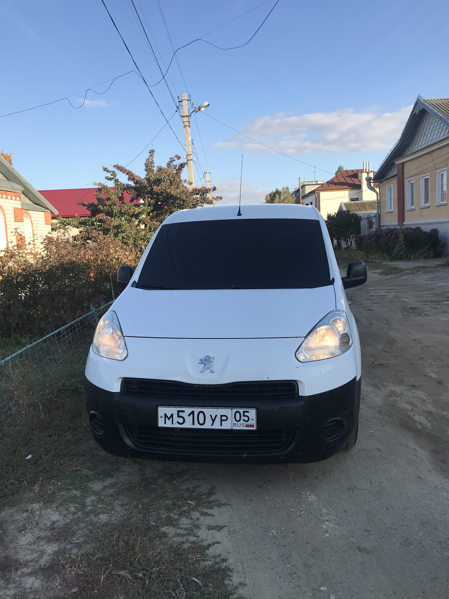 Тонер в круг 15% люмар — Peugeot Partner Tepee, 1,6 л, 2012 года ...