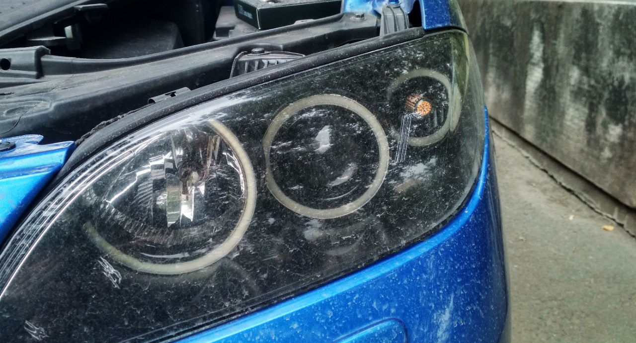 Лампа поворотника PY21W LED в переднюю оптику — Mazda 3 (1G) BK, 2,5 л ...