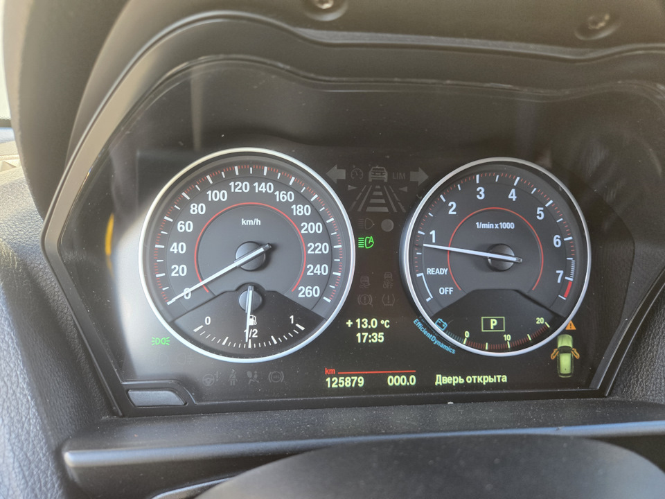 Индикатор автодальнего — BMW 1 series (F20)