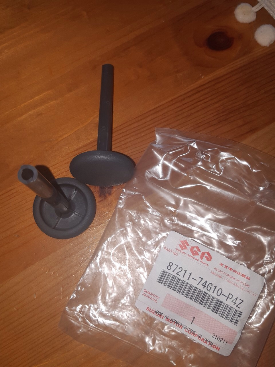 Ручка регулировки наклона спинки задних сидений 8721174G10P4Z SUZUKI ...