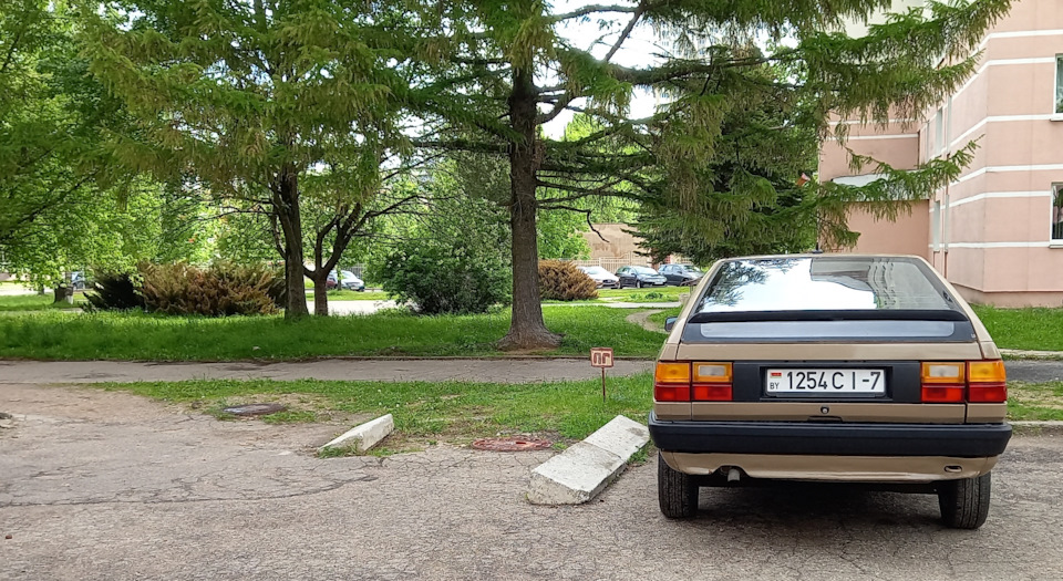 Установка проставок на задние стойки. — Audi 100 Avant (C3), 2,4 л ...