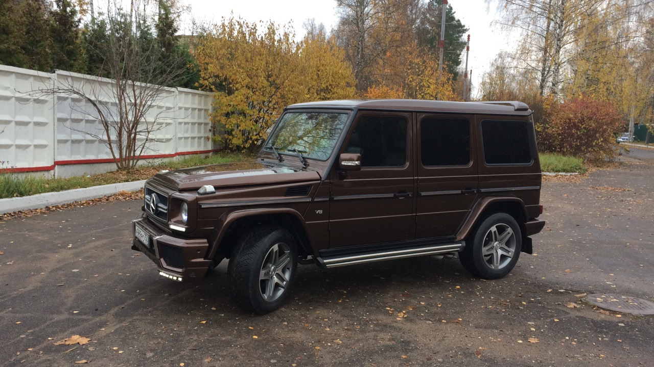 Mercedes-Benz G-Class (W463) 3.2 бензиновый 1997 | Шоколад 🍫 на DRIVE2