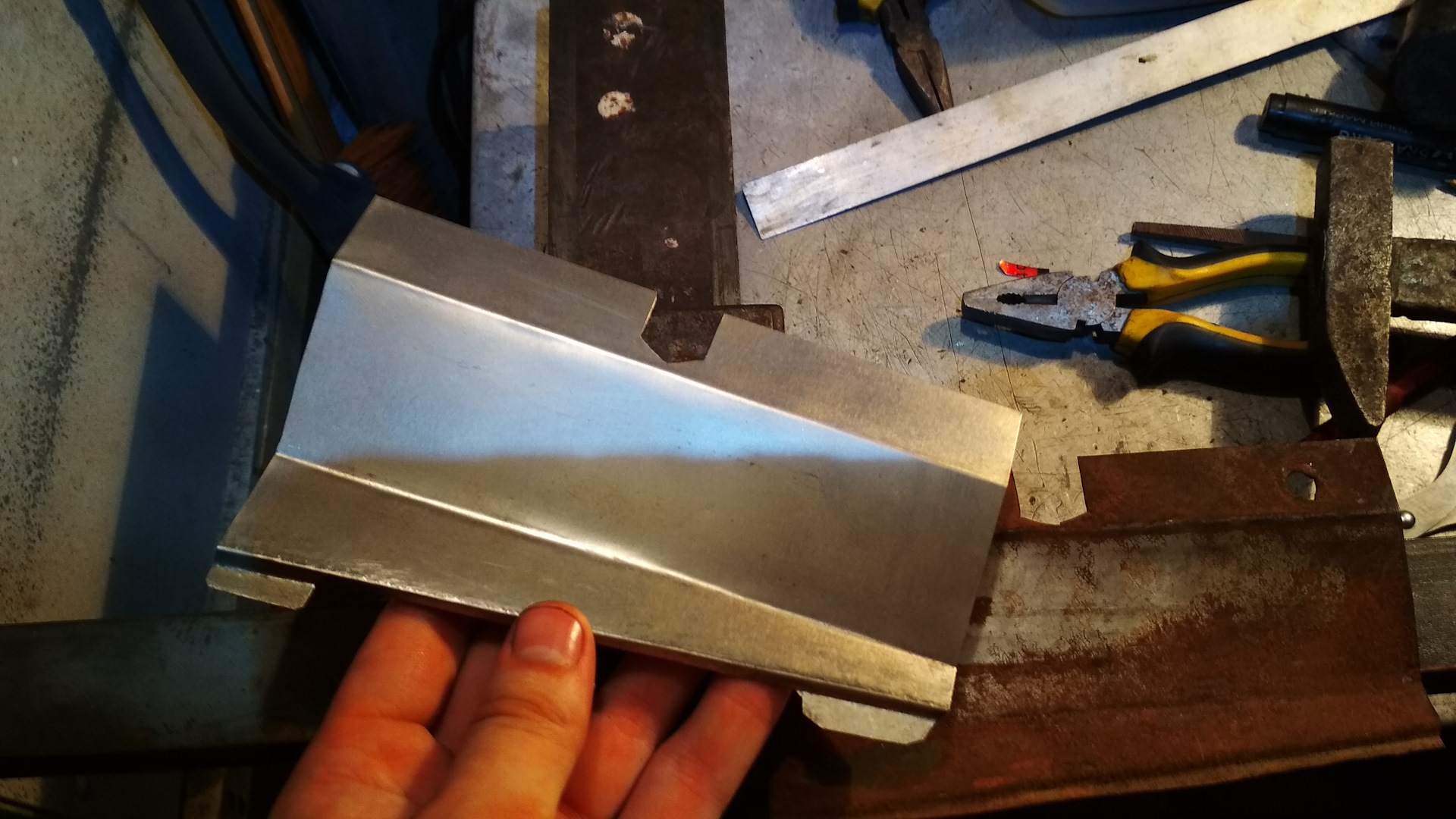 Замена передних стоек стабилизатора, жидкости ГУР, переделка ...