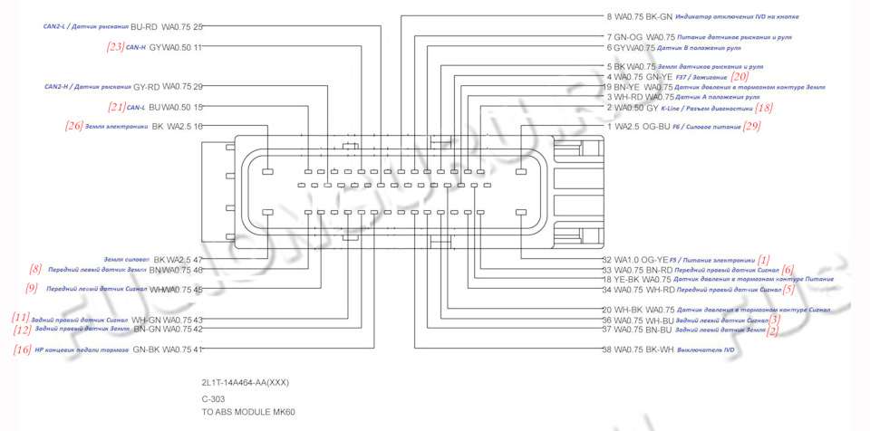 mk-60 — Ford Fiesta (Mk V). Запчасти на фото: REMAN