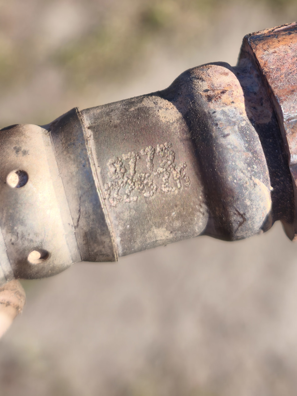 Старый датчик. Надписи уже неразборчивы — Chevrolet Cruze (1G)