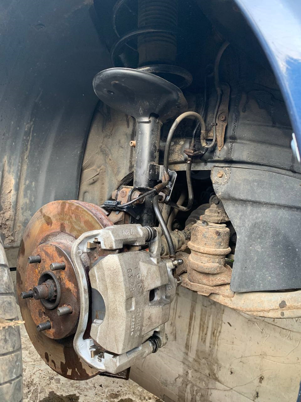 #67 Тормоза от XV40 — Toyota Camry (XV30), 2,4 л, 2005 года | другое ...