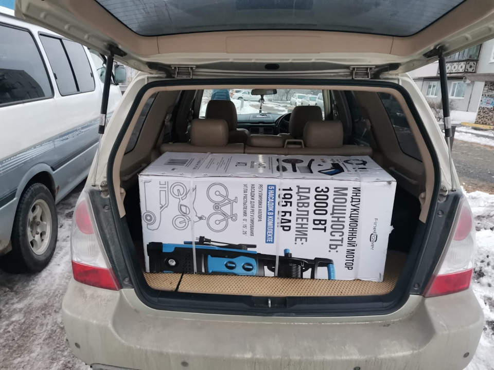 Мойка моечка моя)) FinePower HPC0420 — Subaru Forester (SG), 2 л, 2006 ...