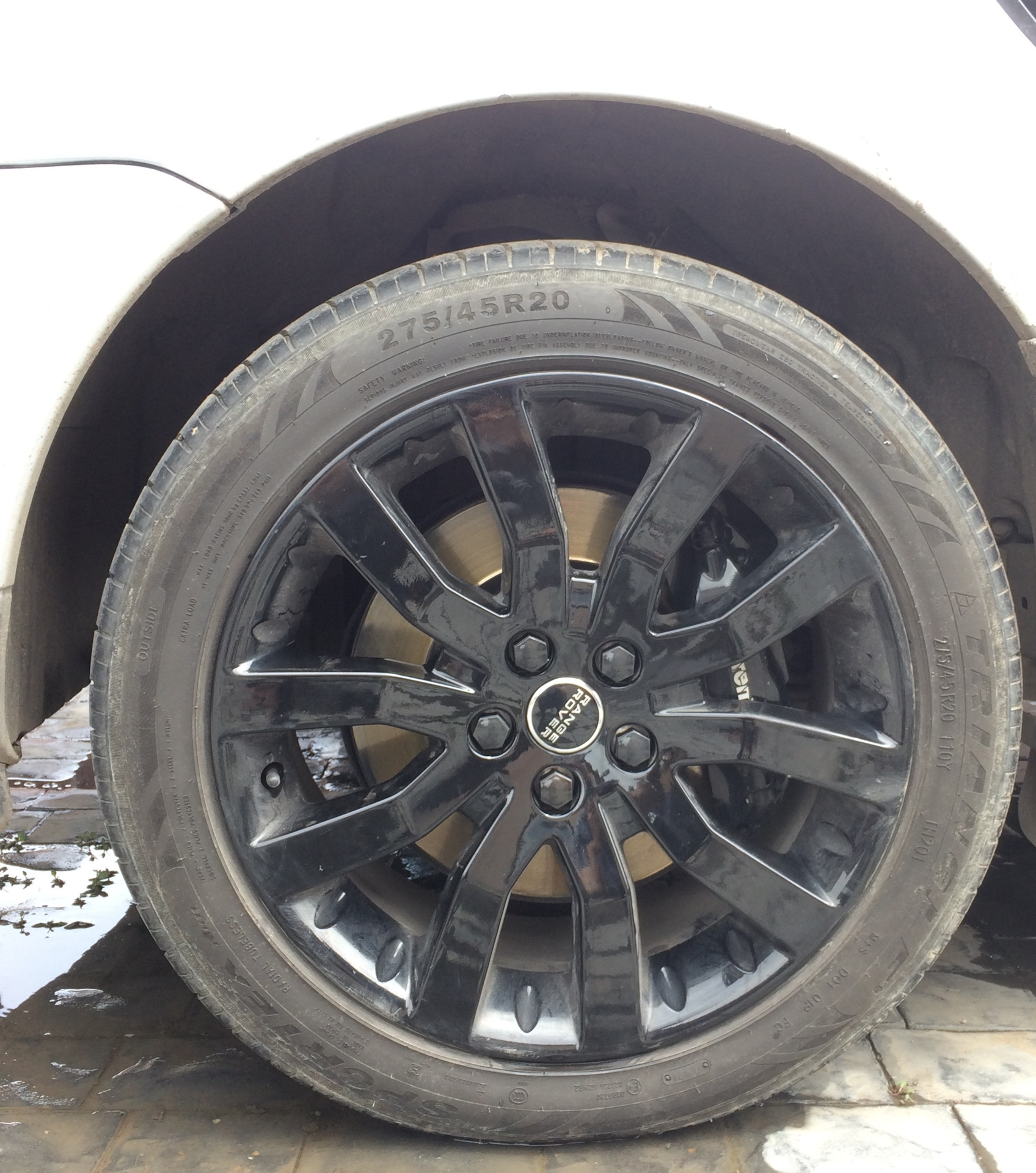 Колпачки на колесные гайки — Land Rover Range Rover Sport (1G), 4,2 л ...