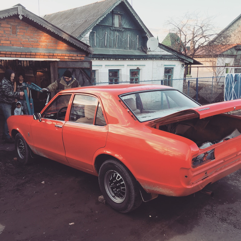 Разборка машины и снятие мотора — Ford Granada Mark I, 2 л, 1977 года | своими  руками | DRIVE2