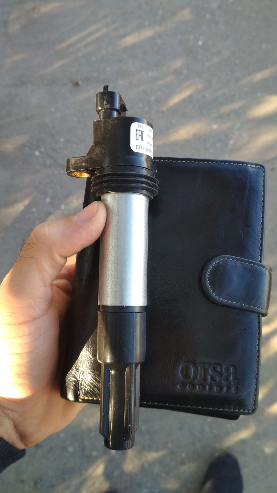 Внезапное не приятность сгорела катушка вот — Lada Приора седан, 1,6 л ...