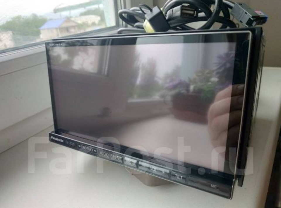 Panasonic Strada CN-S300D — Toyota Mark II (100), 2,5 л