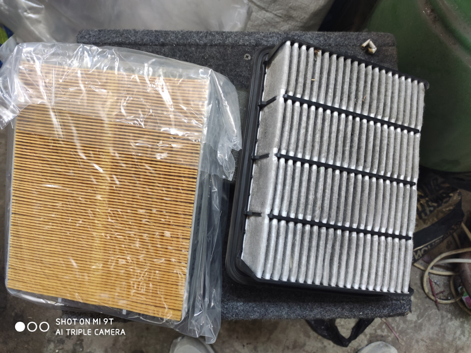 Воздушный фильтр Ford Ranger XM3J9601AA на Галант. — Mitsubishi Galant ...