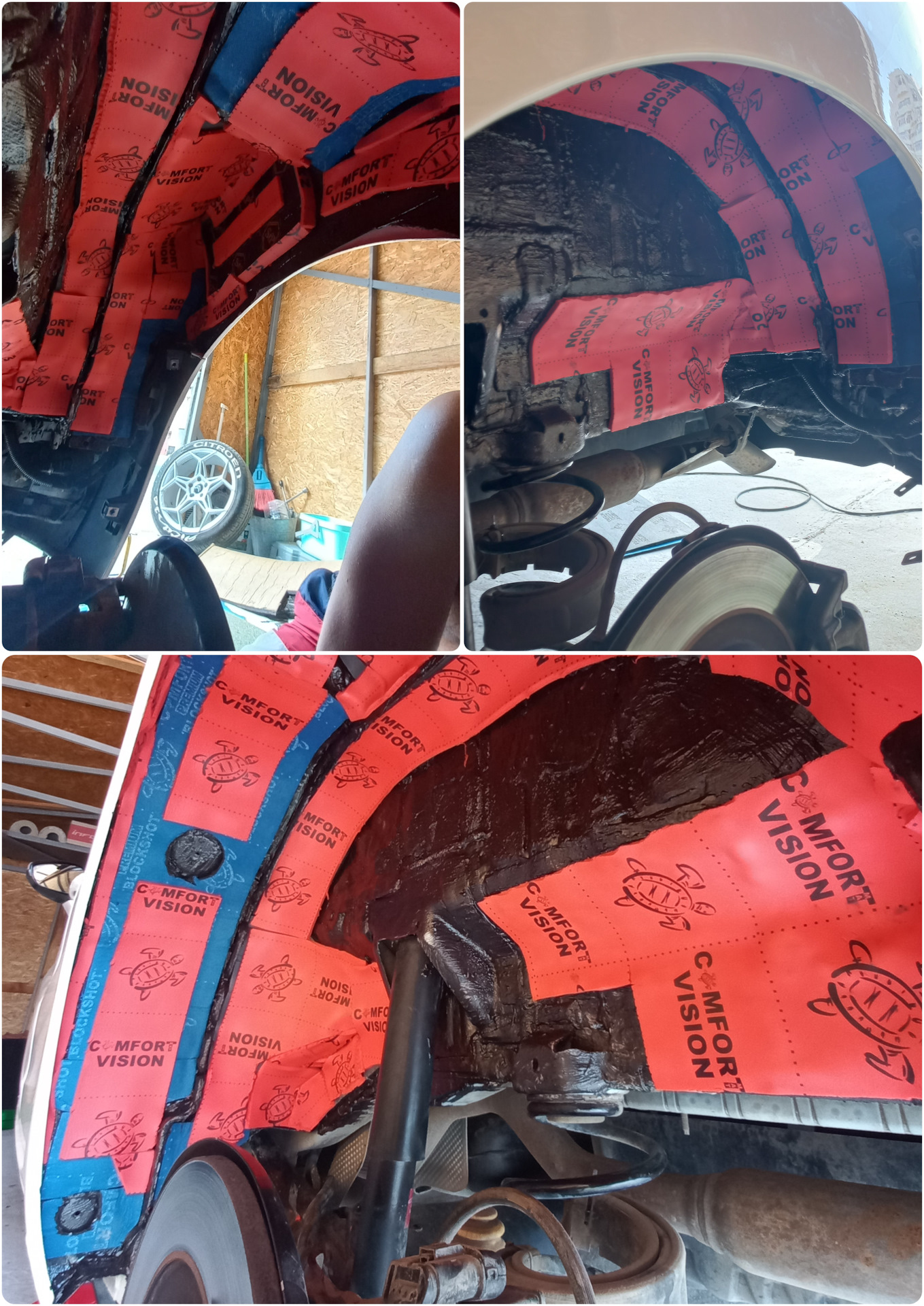 Шумоизоляция арок — Сообщество «Шумовиброизоляция Автомобиля» на DRIVE2