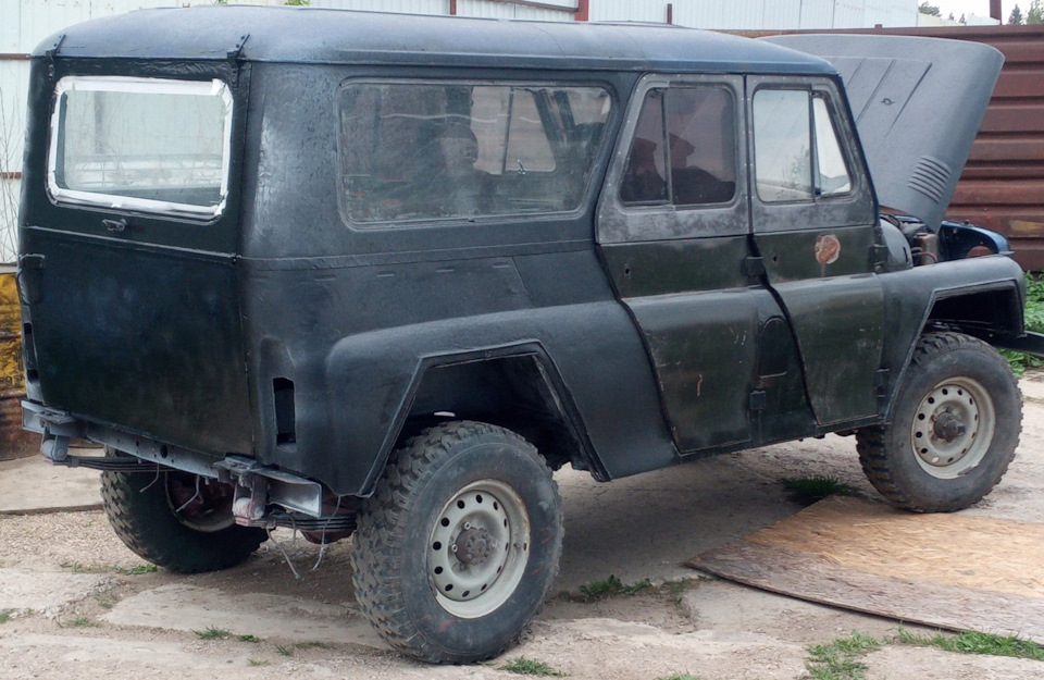 Photo from the logbook UAZ 3153