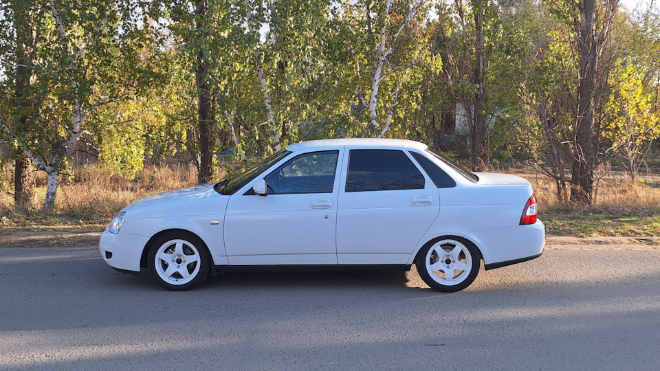 Прямоточный выхлоп приора седан — Lada Приора седан, 1,6 л, 2014 года ...