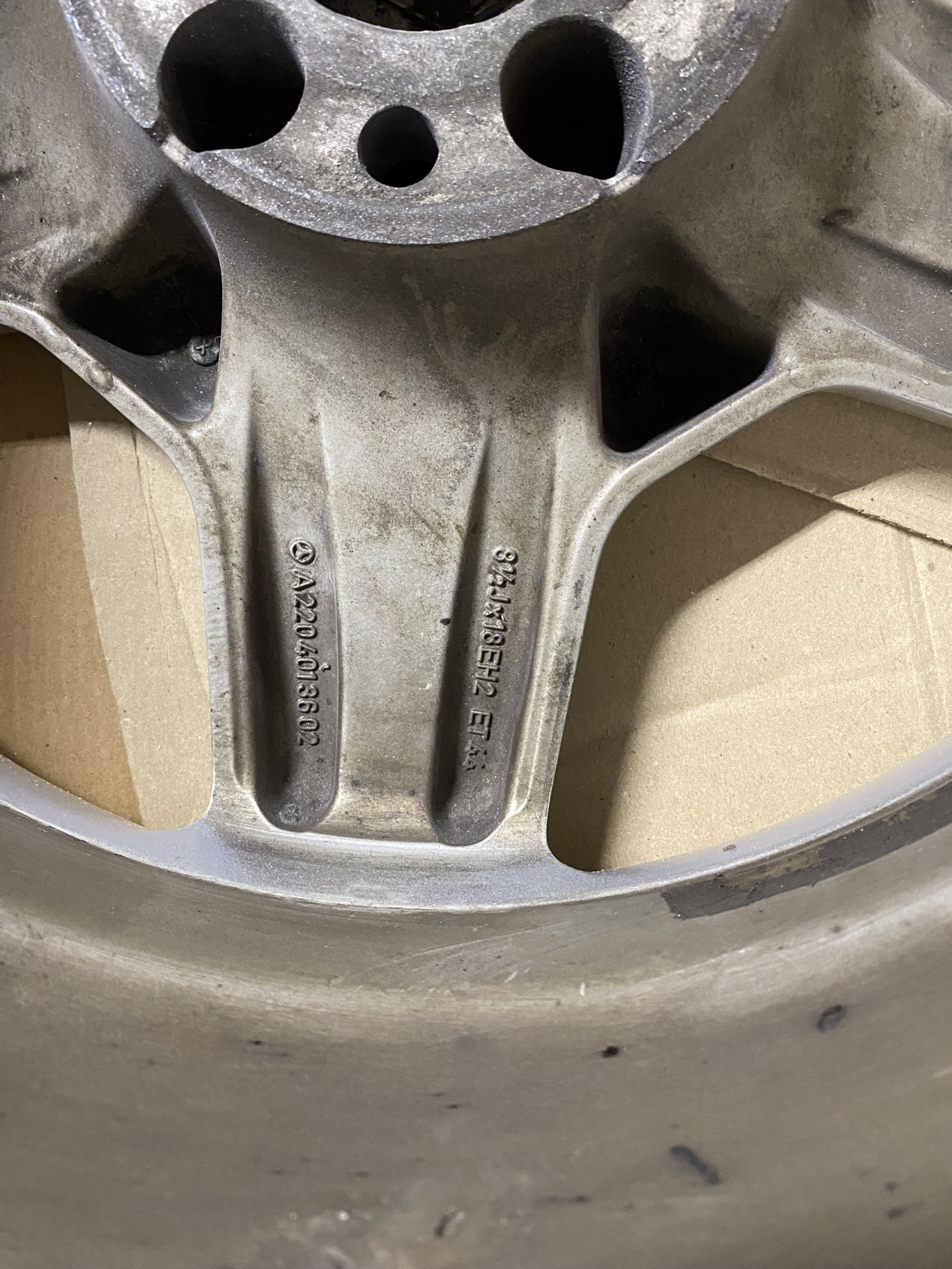 Диски R18 amg — Mercedes-Benz CLK (W209), 2,7 л, 2004 года | колёсные ...