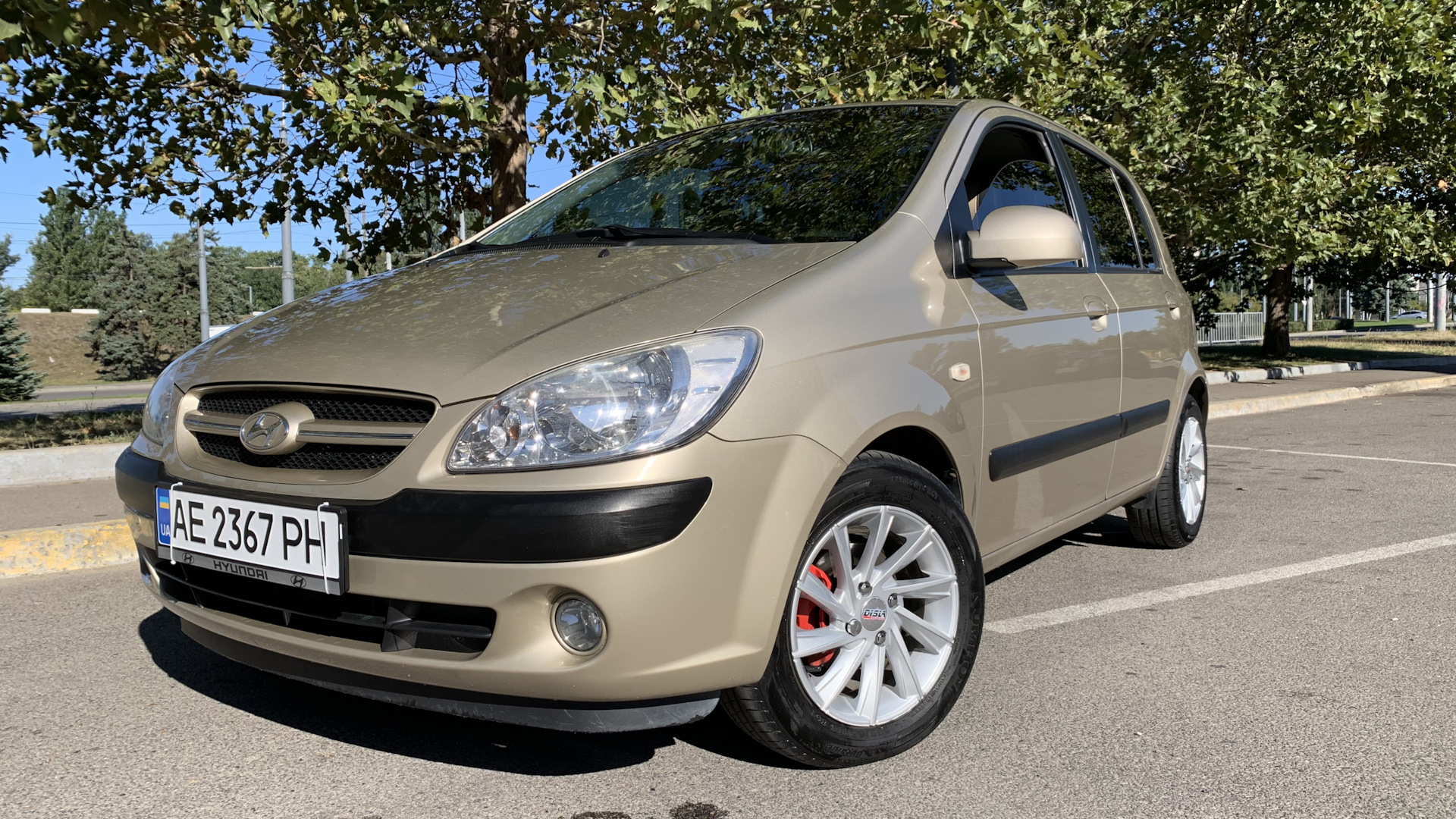 Hyundai Getz 1.4 бензиновый 2006 | Карамелька на DRIVE2