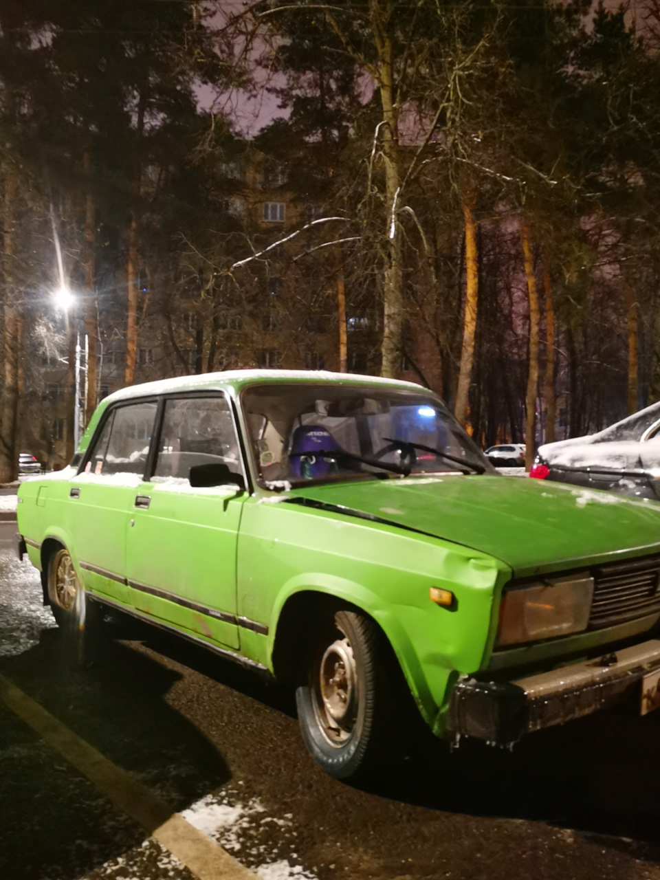 Первая бордюрка! — Lada 2105, 1,3 л, 1983 года | покатушки | DRIVE2