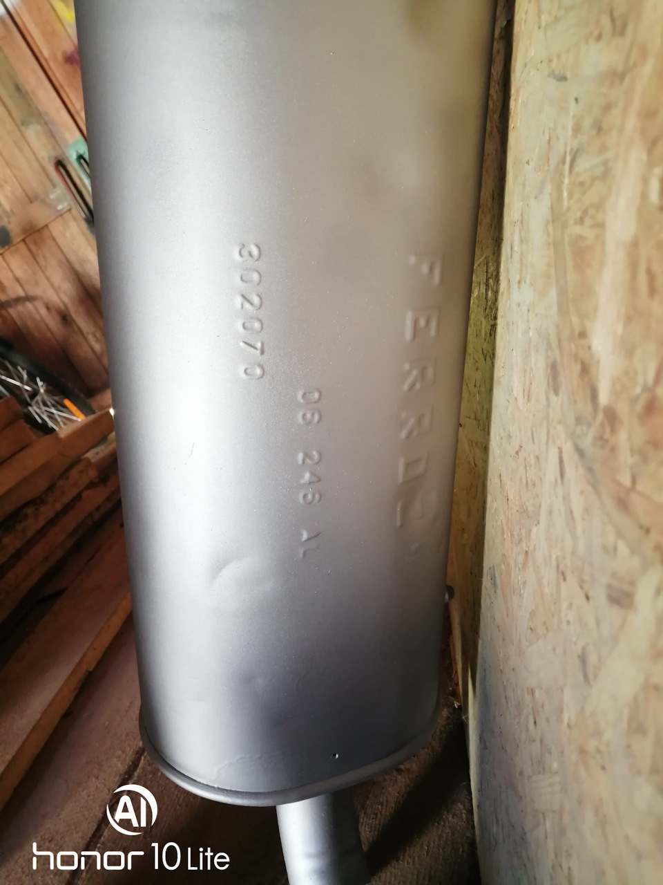 Купил задний глушитель FERROZ на кадди — DRIVE2