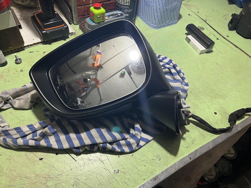 Ремонт механизма складывания зеркала — Mazda CX-5 (1G), 2,5 л