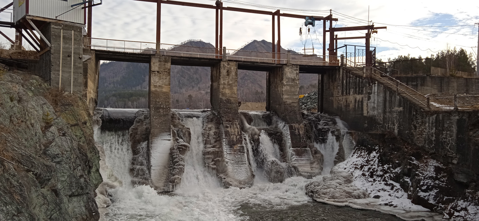 Чемальская ГЭС 2021