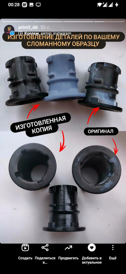 Поворотная втулка для бокового зеркала Hyundai KIA на KIA Ceed (2G ...