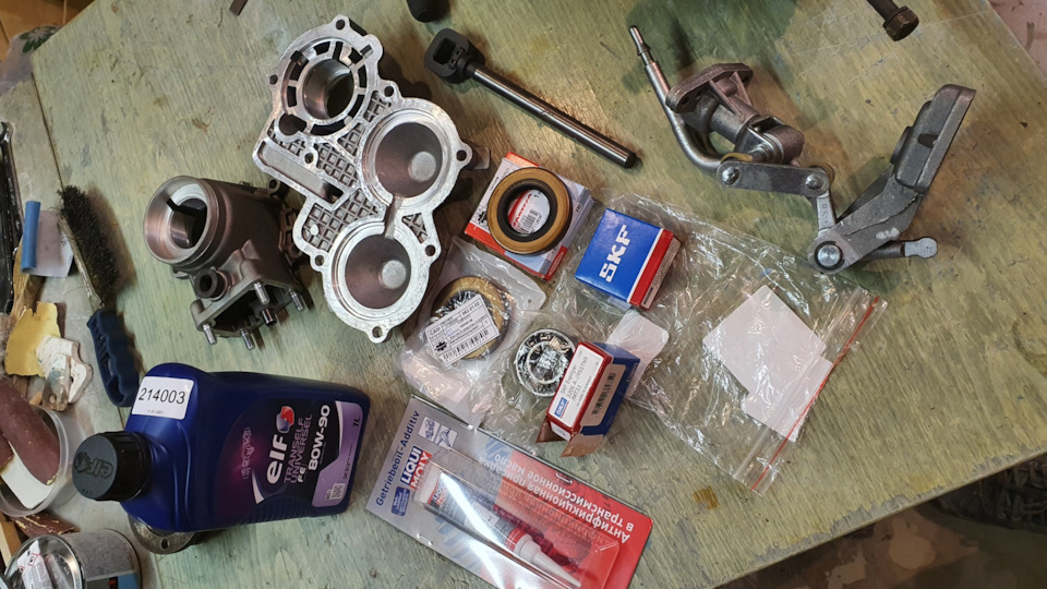 Переделка раздатки по типу шнивы, замена подшипников — Lada 4x4 3D, 2 л ...