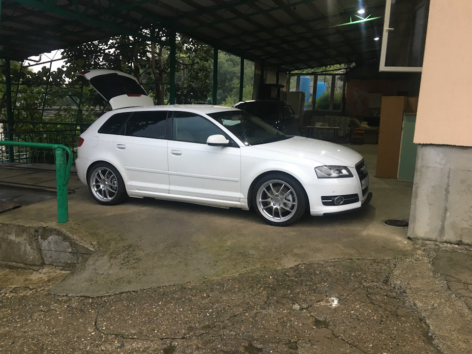 Диски Enkei PF 01 — Audi A3 Sportback (8PA), 2 л, 2012 года | колёсные ...