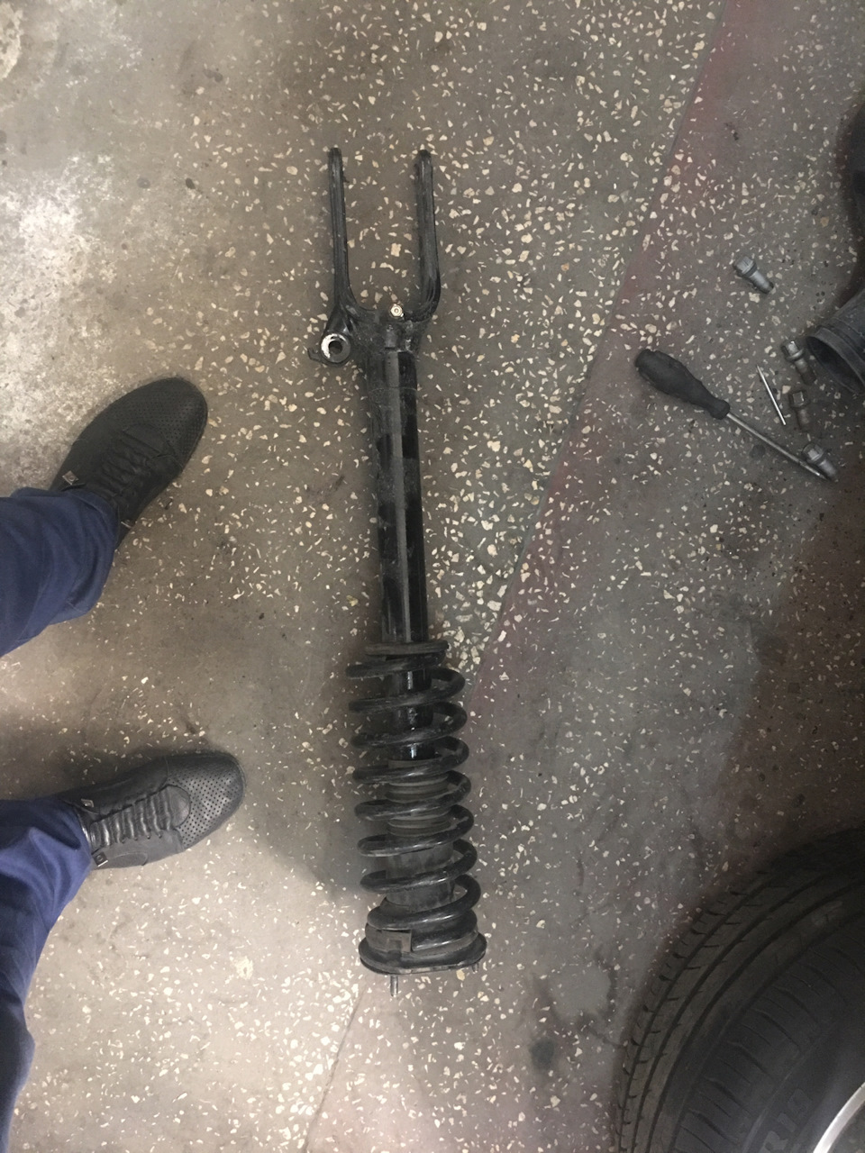 переделка амортизаторов — Mercedes-Benz M-Class (W164), 3,5 л, 2007 ...