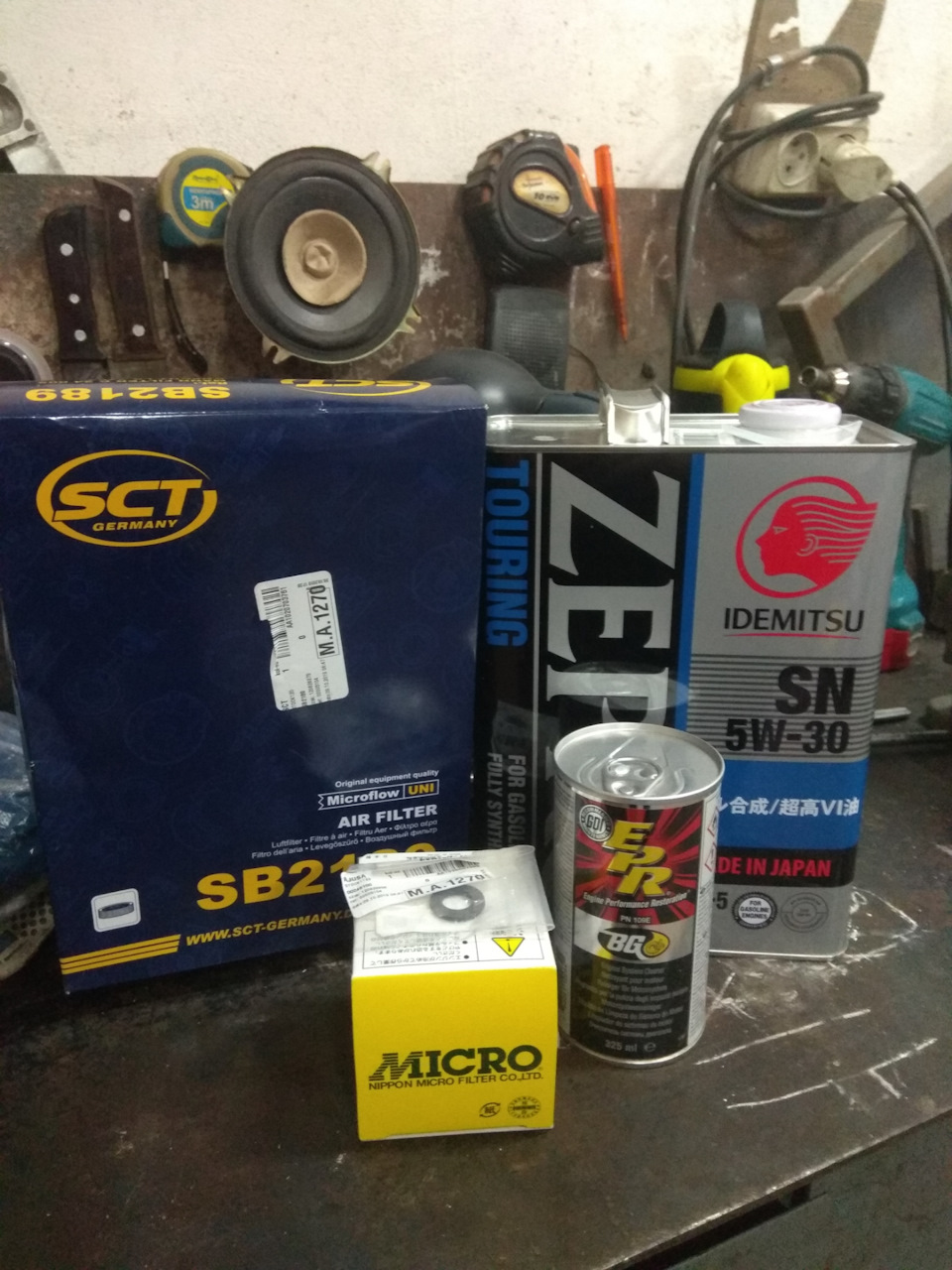 Профилактическая раскоксовка двигателя BG 109 и замена масла в ...