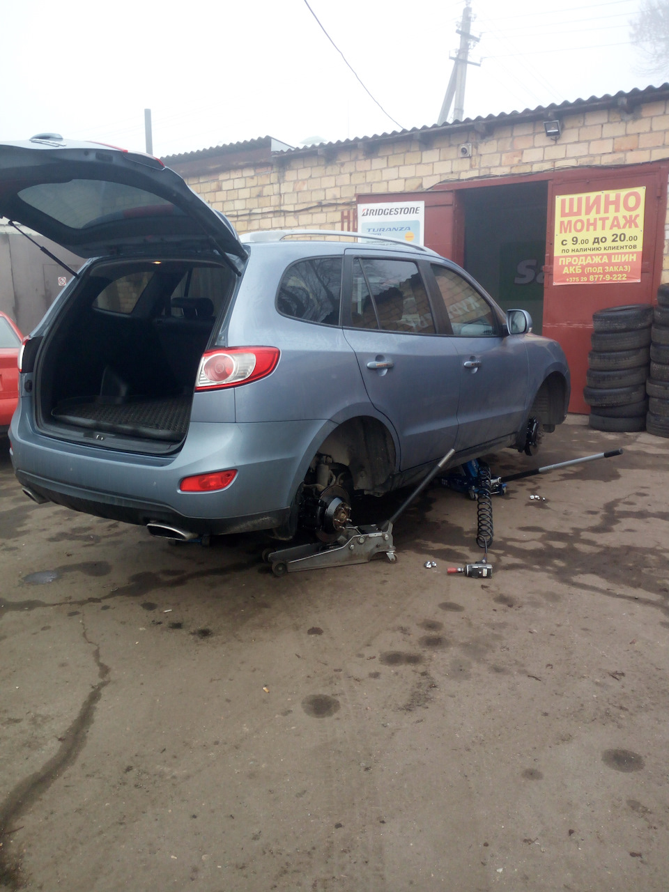 Фото в бортжурнале Hyundai Santa Fe (2G)