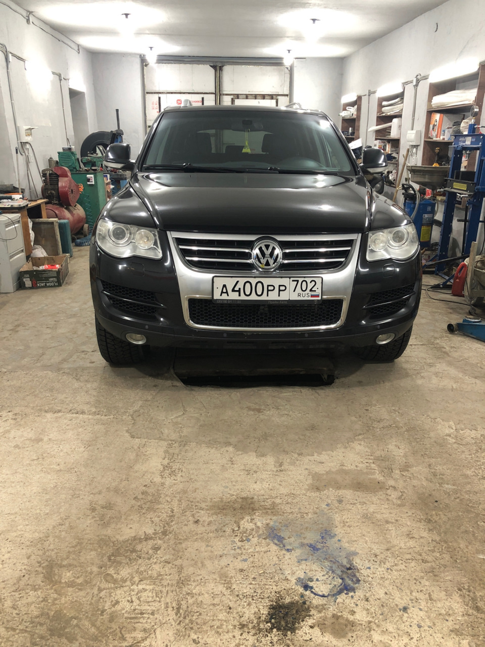 Стало холодно… — Volkswagen Touareg (1G), 3,6 л, 2007 года | своими руками  | DRIVE2