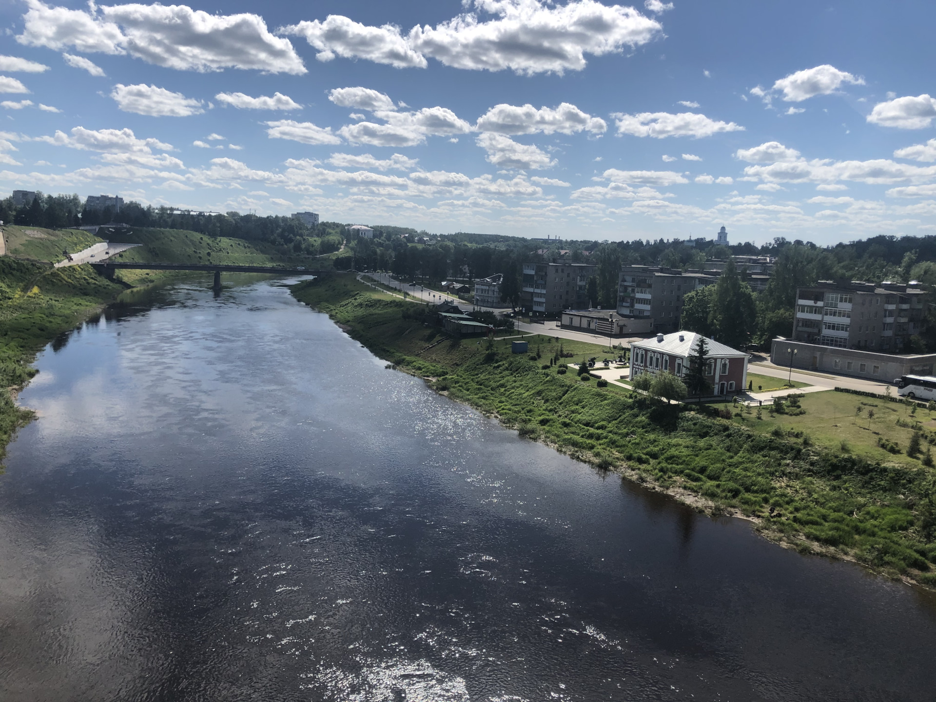 Река Волга во Ржеве