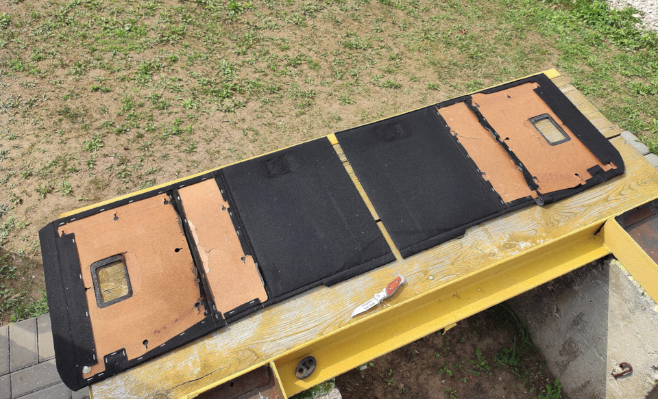 137. Ремонт пола багажника. — Mitsubishi Grandis, 2,4 л, 2008 года ...