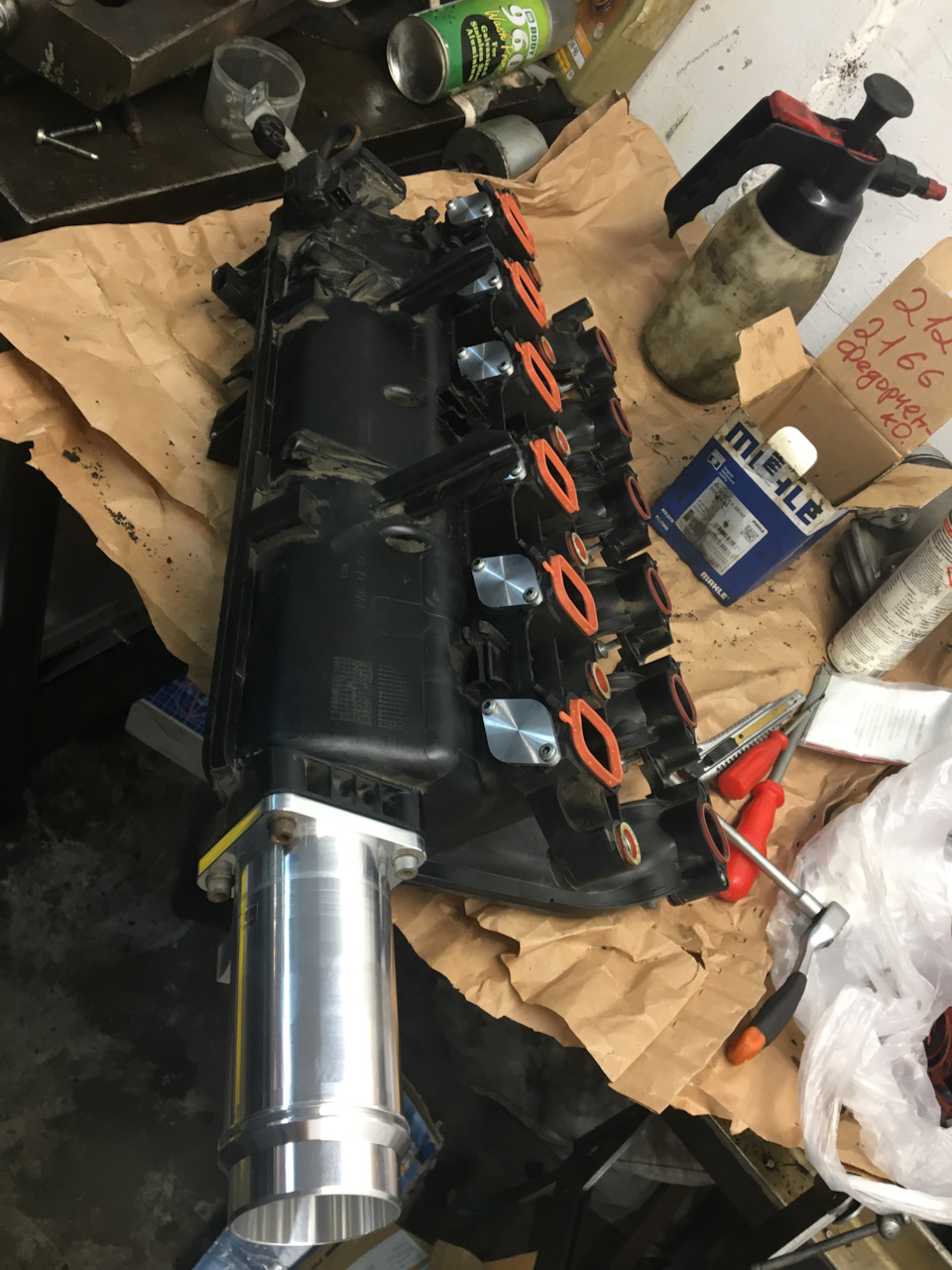 Замена масла АКПП, физическое удаление ЕГР и вихревых заслонок. — BMW ...