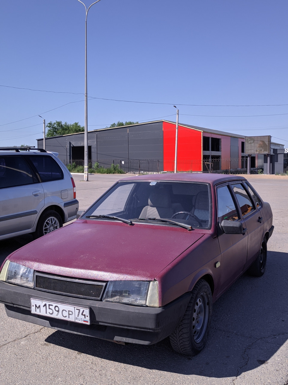 Видоизменение морды — Lada 21099, 1,5 л, 1997 года | стайлинг | DRIVE2