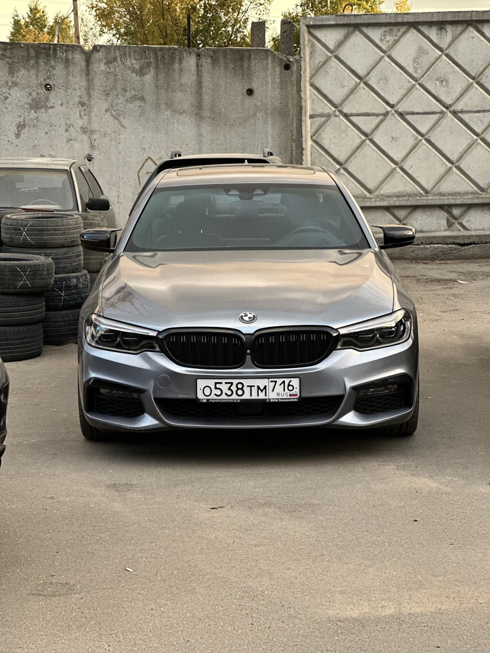 Злой бампер) — BMW 5 series (G30), 2 л, 2017 года | тюнинг | DRIVE2