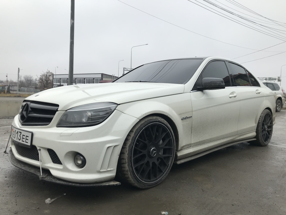 C63 AMG w204 камуфляж