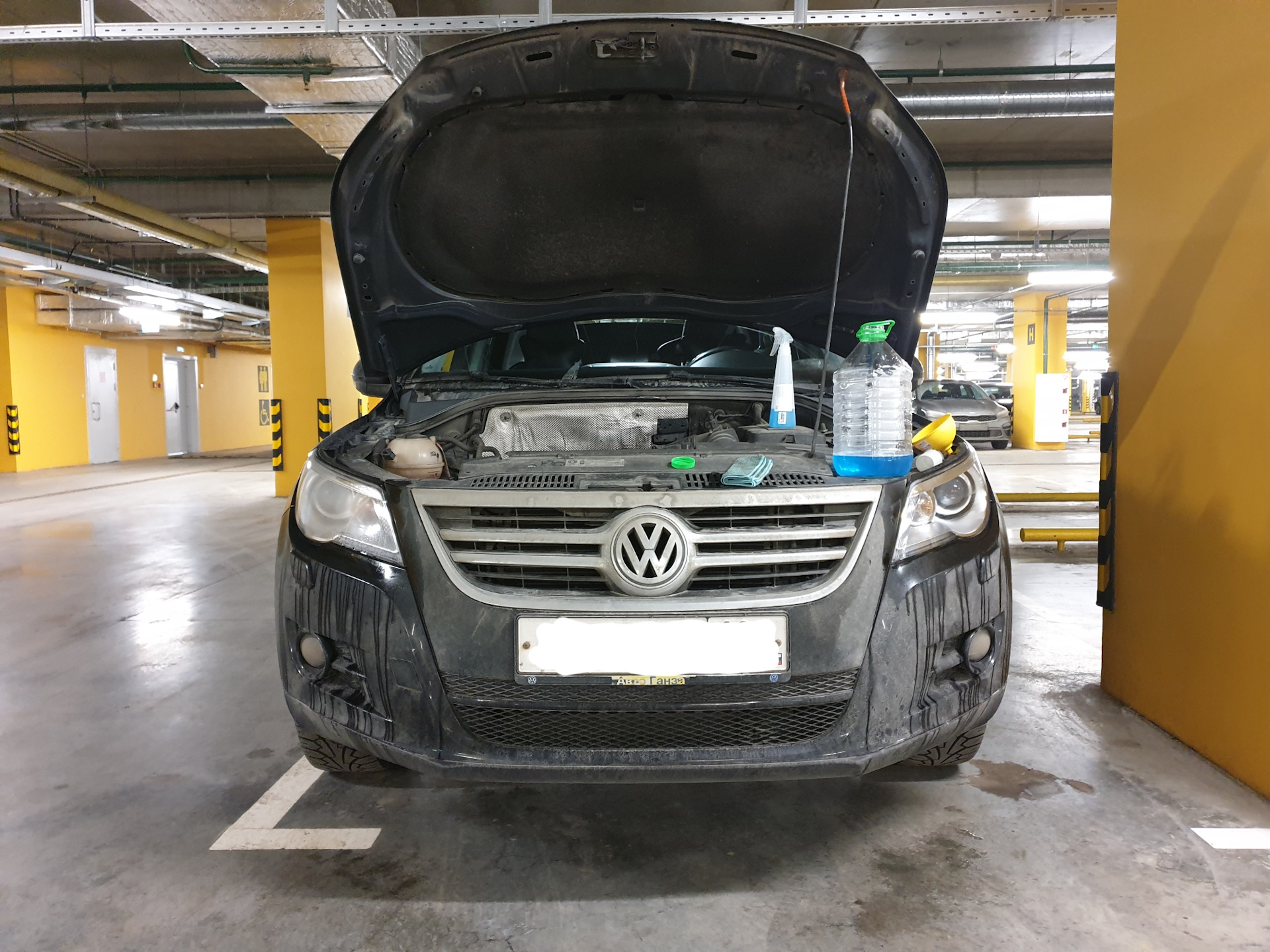 Полировка фар - Volkswagen Tiguan (1G), 2 л, 2012 года визит на сервис DRIVE2