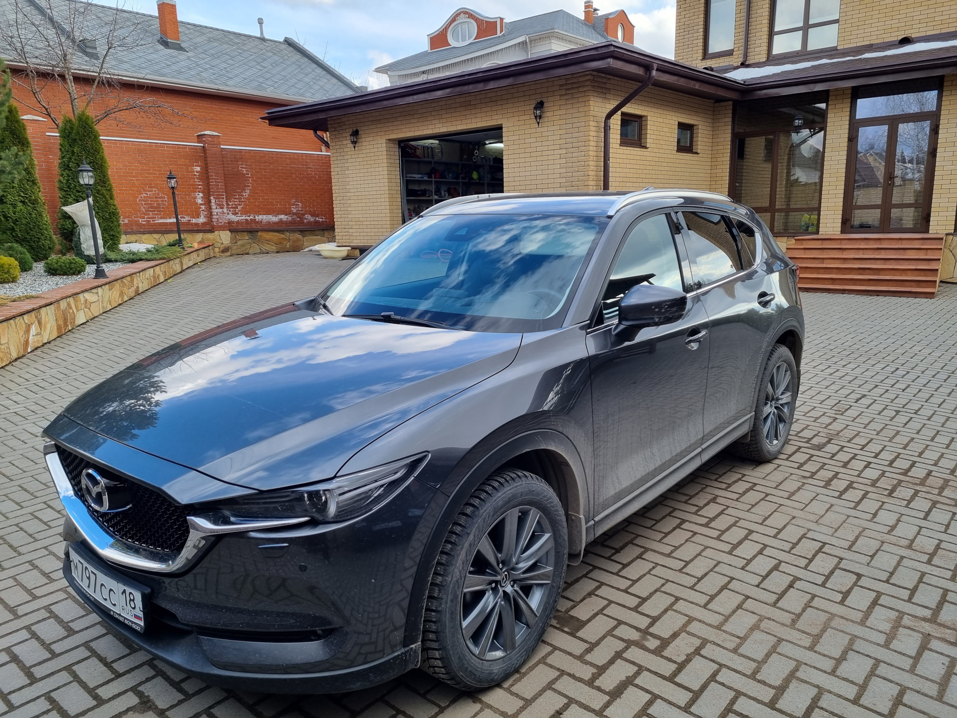 Интегрированные рейлинги — Mazda CX-5 (2G), 2,5 л, 2019 года ...