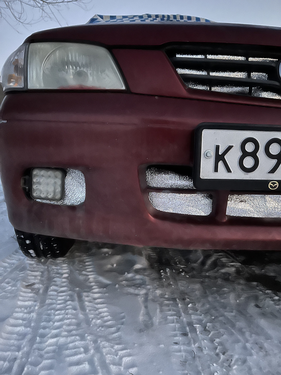 Как полировка фар, меняет взгляд машины👀🚗 — Mazda Demio (1G), 1,3 л, 2000  года | стайлинг | DRIVE2