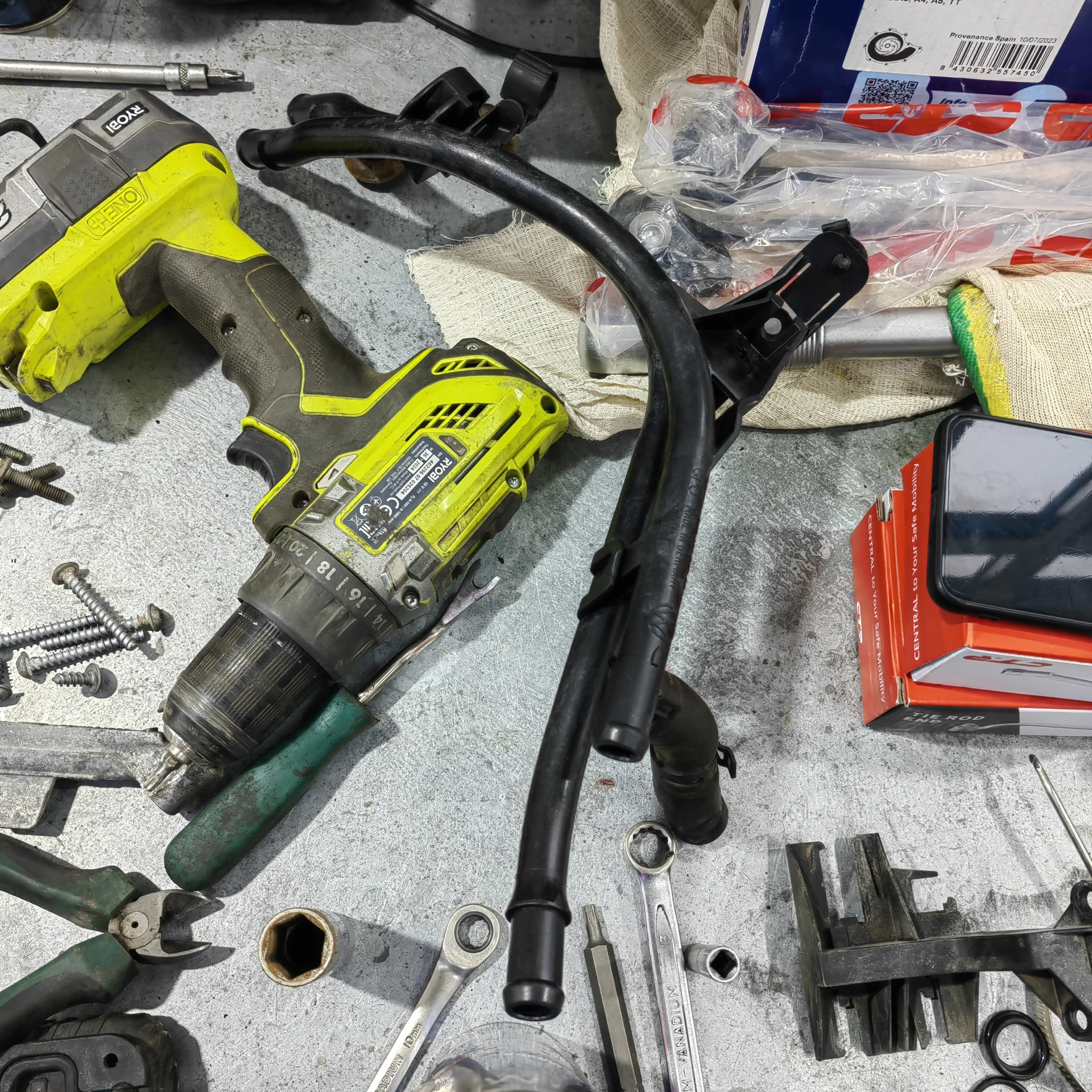 Система охлаждения — Skoda Superb Mk2, 1,8 л, 2013 года | визит на ...