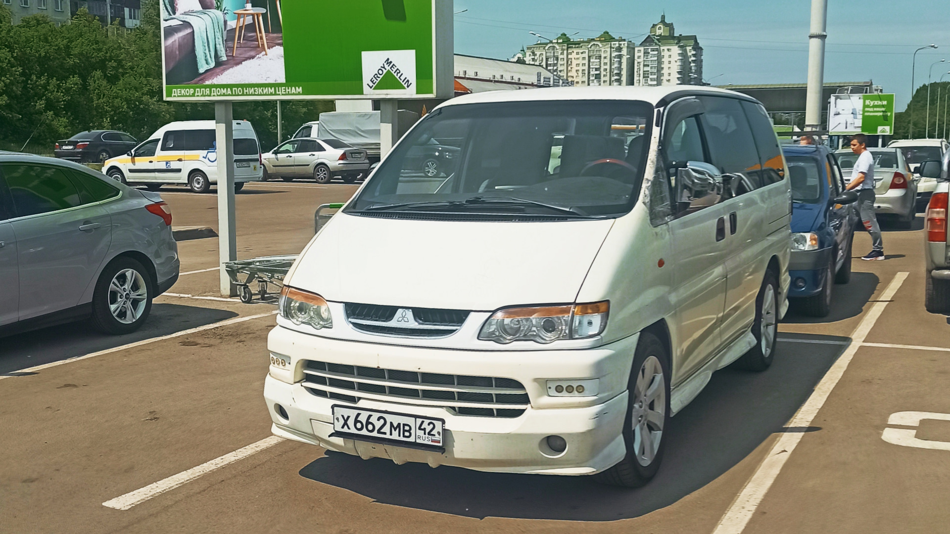 Mitsubishi Space Gear 2.0 бензиновый 1995 | 2.0 GLX Белый Слон на DRIVE2