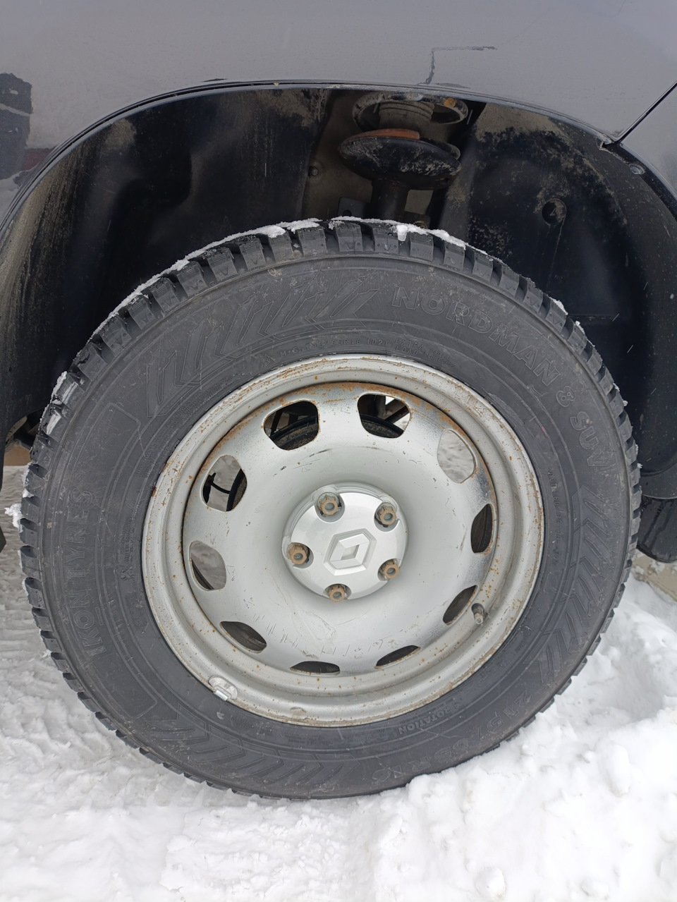 Новая резина! Ikon Tyres Nordman 8 215 65 R16 — Renault Duster (1G), 1 ...