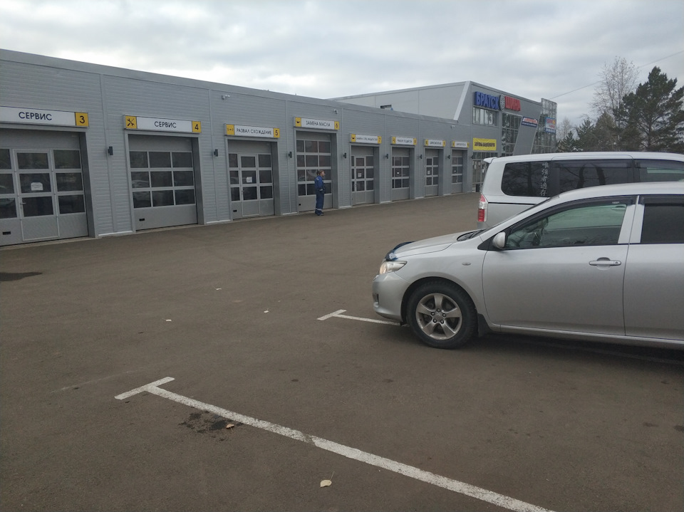Японской машине японские шины — Toyota Corolla (140/150), 1,6 л, 2008 ...